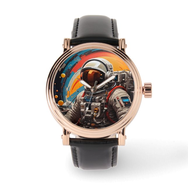 Kosmische omkering: Astronaut Horloge (Voorkant)