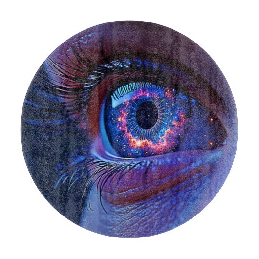 Kosmische Oog Starlight Gaze Snijplank (Voorkant)