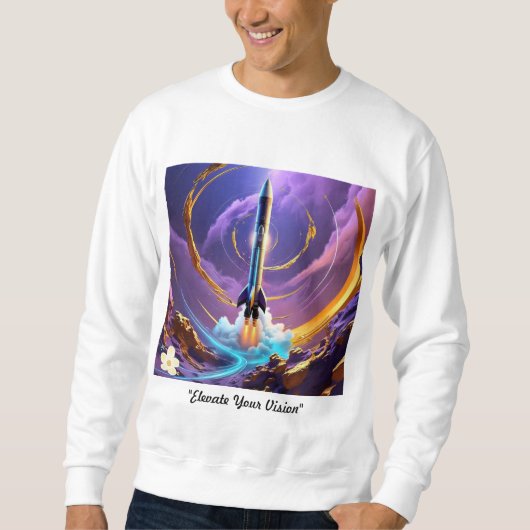 "Kosmische Opkomst" Trui (Voorkant)