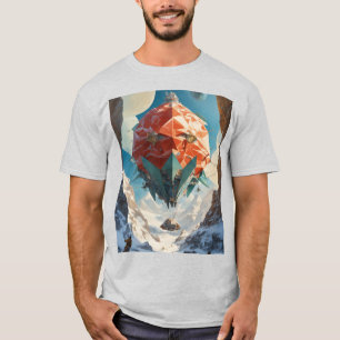 Kosmische origami: de strijd voorbij de sterren t-shirt