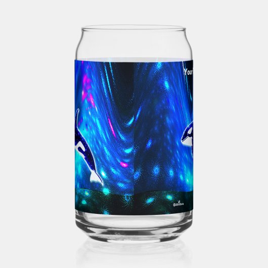 Kosmische Orka Blikvorm Glas (Rechts)
