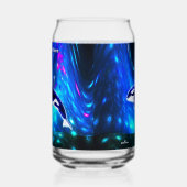 Kosmische Orka Blikvorm Glas (Links)
