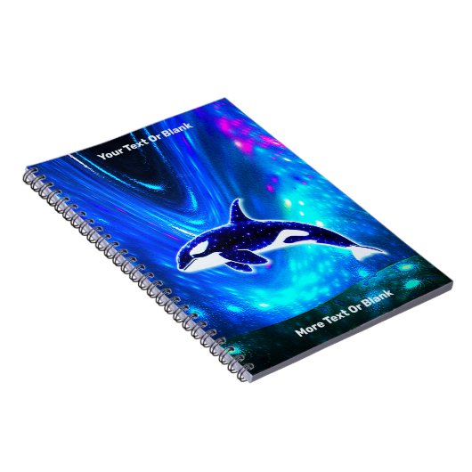 Kosmische Orka Notitieboek (Rechterzijde)