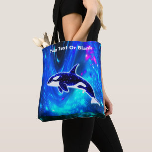 Kosmische Orka Tote Bag