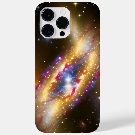 Kosmische Paarse Blauwe ster springt nachtgalactis Case-Mate iPhone Case (Achterkant)