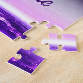 Kosmische Paarse Hues in het Fantastisch Fun-zonne Legpuzzel (Zijkant)