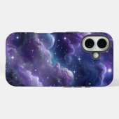 Kosmische Paarse Melkweg met Glitterende Sterren - Case-Mate iPhone Case (Achterkant (horizontaal))