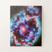 Kosmische paarse pastels in ons melkwegstelsel legpuzzel (Verticaal)