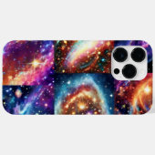 Kosmische paarse planeet galactische planeet leuke Case-Mate iPhone case (Achterkant (horizontaal))