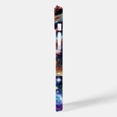 Kosmische Paarse Planeet Galaxy Space Landscape Case-Mate iPhone Case (Achterkant / Links)