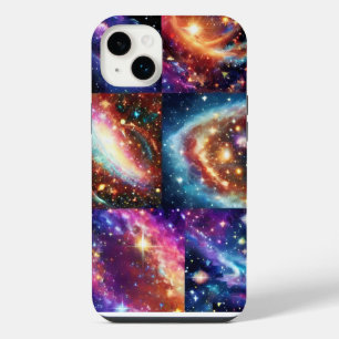 Kosmische Paarse Planeet Stelsel Landschap