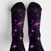 Kosmische Paarse schemering Sokken (Top)