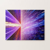 Kosmische Paarse tijd Reizen op de snelweg naar Ma Legpuzzel (Horizontaal)