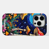 kosmische paddenstoelenbloei Case-Mate iPhone case (Achterkant (horizontaal))