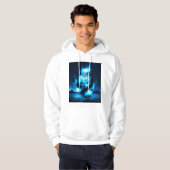 Kosmische Panda Hoodie (Voorkant volledig)