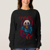Kosmische Panda Kraken Trui (Voorkant)