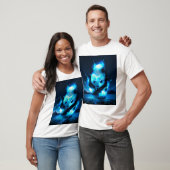 Kosmische Panda T-shirt (Unisex)