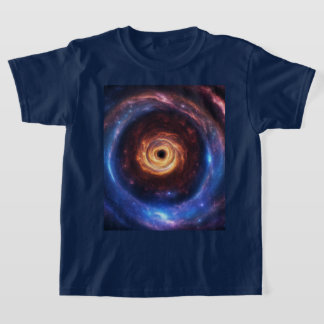 Kosmische passage reis door het wormgat t-shirt