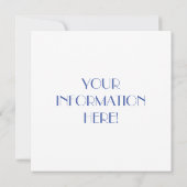 KOSMISCHE PASTEL VLINDER KAART (Achterkant)