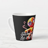 Kosmische Peperkoek Latte Mok Magische Kerstmis (Linkerhoek)