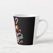 Kosmische Peperkoek Latte Mok Magische Kerstmis (Rechts)