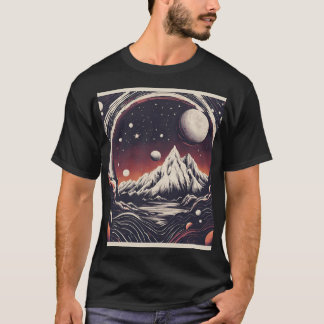 kosmische pieken t-shirt