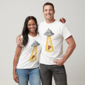 Kosmische Pizzavangst T-shirt (Unisex)