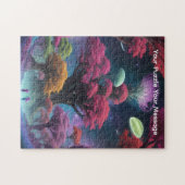 Kosmische planeten & kleurrijke werelden legpuzzel (Horizontaal)