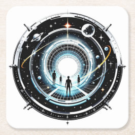 Kosmische Poort Kartonnen Onderzetters