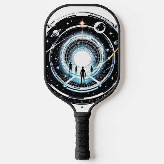 Kosmische Poort Pickleball Paddle (Voorkant)