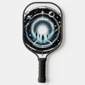 Kosmische Poort Pickleball Paddle (Achterkant)
