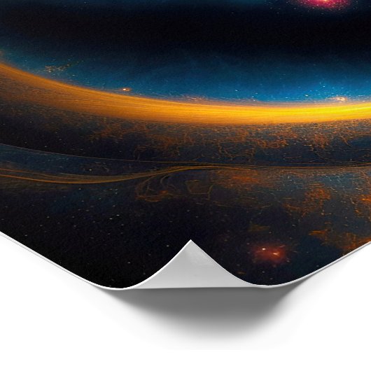 KOSMISCHE PORTAALONTWERP POSTER (Hoek)