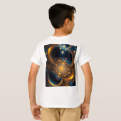 KOSMISCHE PORTAALONTWERP T-SHIRT (Achterkant volledig)