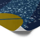 kosmische poster voor het kunstmelkwegstelsel (Hoek)