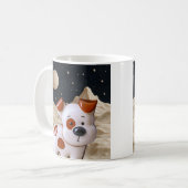 kosmische puppy koffiemok (Voorkant links)