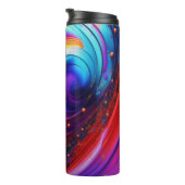 Kosmische regenboogwerveling thermosbeker (Geroteerd rechts)