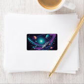 kosmische reis etiket (Insitu)