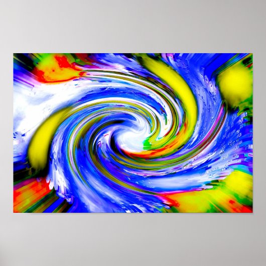 Kosmische reiskunst poster (Voorkant)