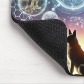 kosmische reismousepad muismat (Hoek)