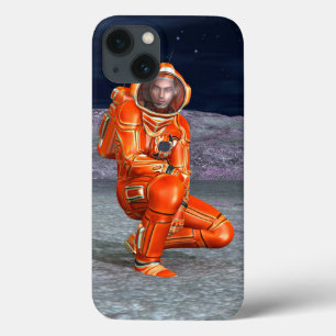 Kosmische Reiziger Surrealistische Planeet Landsch iPhone 13 Hoesje