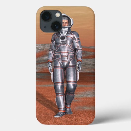 Kosmische Reiziger Surrealistische Planeet Landsch Case-Mate iPhone Case (Achterkant)