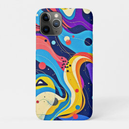 Kosmische ritmekunst Case-Mate iPhone case