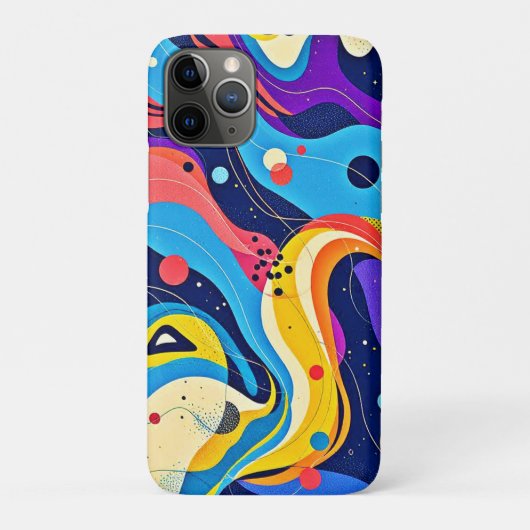 Kosmische ritmekunst Case-Mate iPhone case (Achterkant)