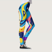 Kosmische ritmekunst leggings (Rechts)