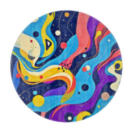 Kosmische ritmekunst snijplank