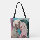 kosmische Romance Tote Bag (Achterkant)