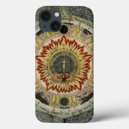 Kosmische Roos Tetragrammaton Mandala Case-Mate iPhone Case