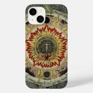 Kosmische Roos Tetragrammaton Mandala Case-Mate iPhone Case
