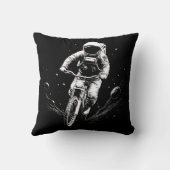 Kosmische Ruimtevaarder Fietstocht Ruimte Avontuur Kussen (Achterkant)