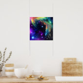 kosmische scène poster (Keuken)